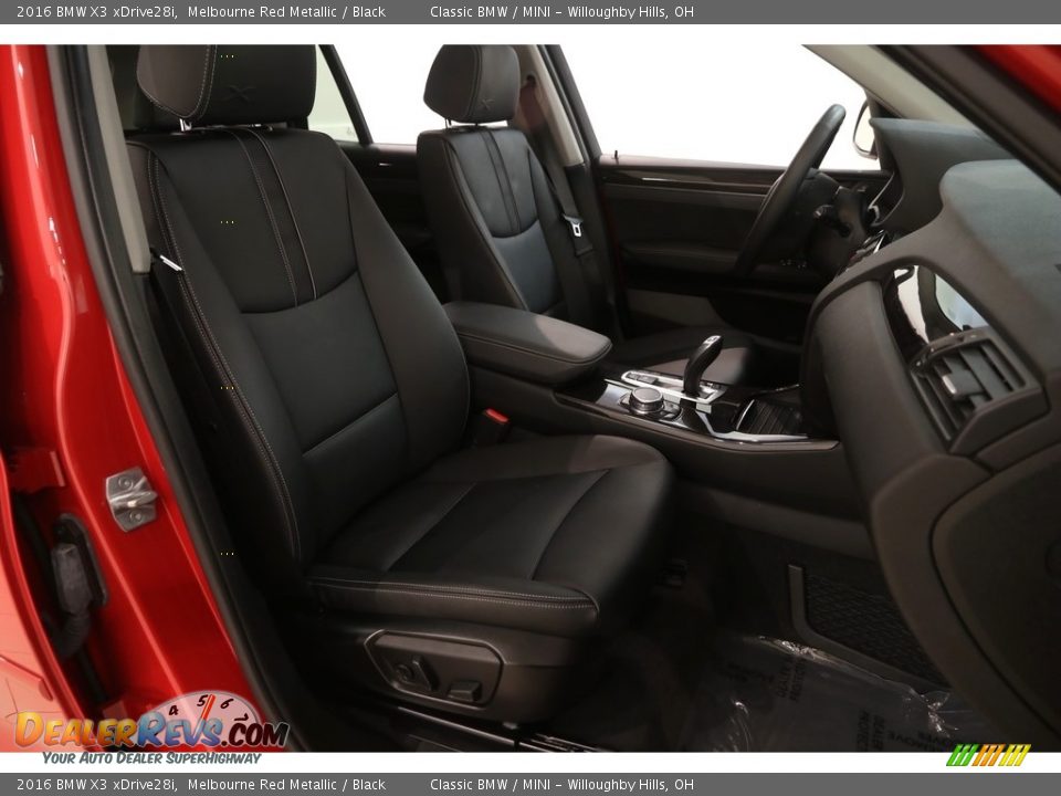 2016 BMW X3 xDrive28i Melbourne Red Metallic / Black Photo #29