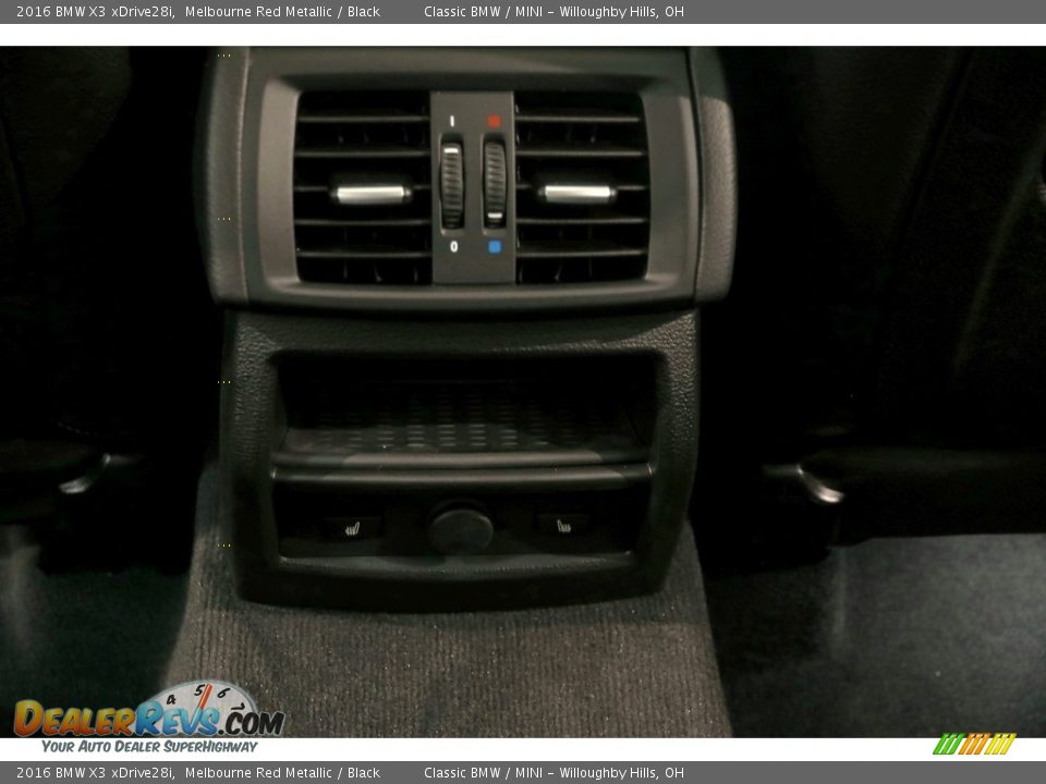 2016 BMW X3 xDrive28i Melbourne Red Metallic / Black Photo #34