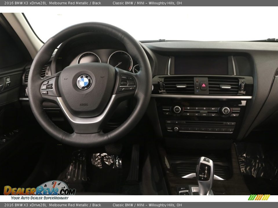 2016 BMW X3 xDrive28i Melbourne Red Metallic / Black Photo #35