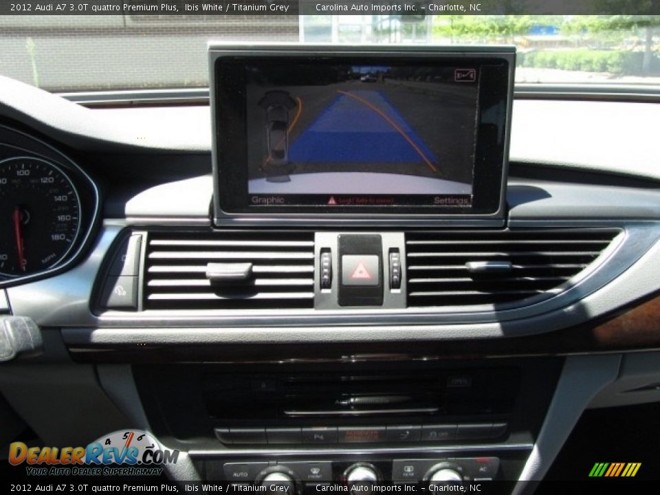 2012 Audi A7 3.0T quattro Premium Plus Ibis White / Titanium Grey Photo #15