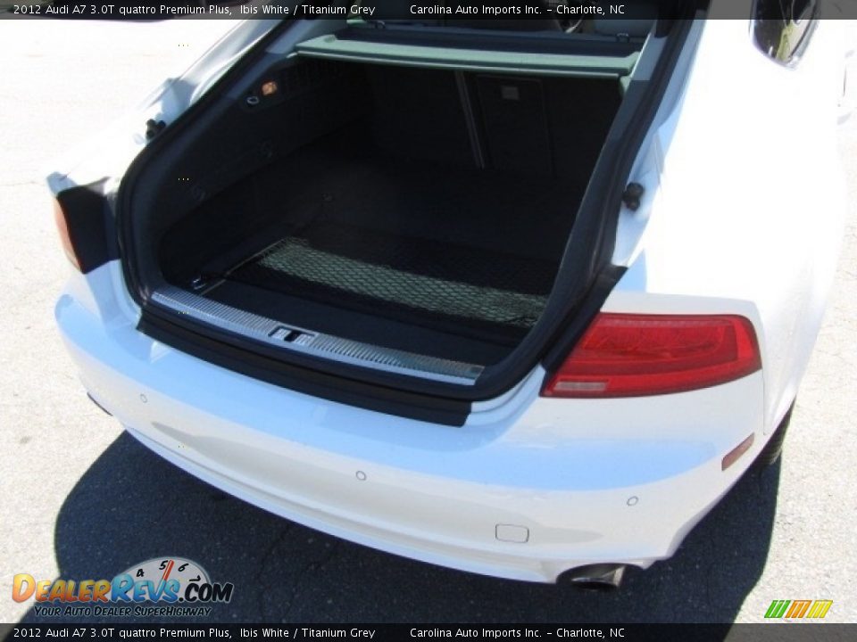 2012 Audi A7 3.0T quattro Premium Plus Ibis White / Titanium Grey Photo #21