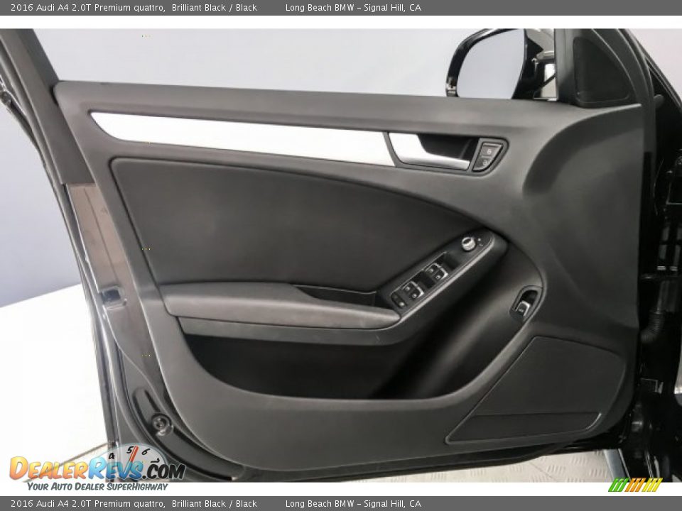 2016 Audi A4 2.0T Premium quattro Brilliant Black / Black Photo #23