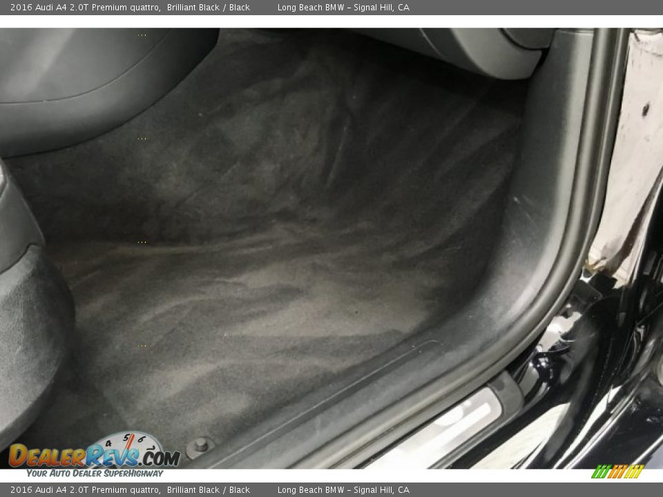 2016 Audi A4 2.0T Premium quattro Brilliant Black / Black Photo #25