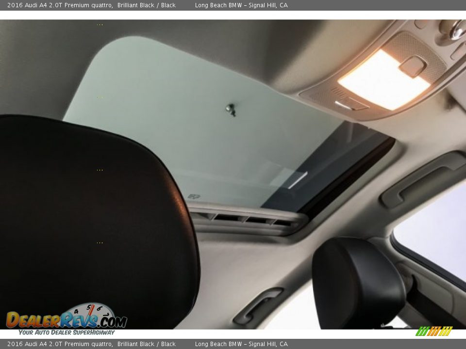 2016 Audi A4 2.0T Premium quattro Brilliant Black / Black Photo #26