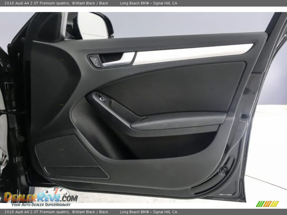 2016 Audi A4 2.0T Premium quattro Brilliant Black / Black Photo #27