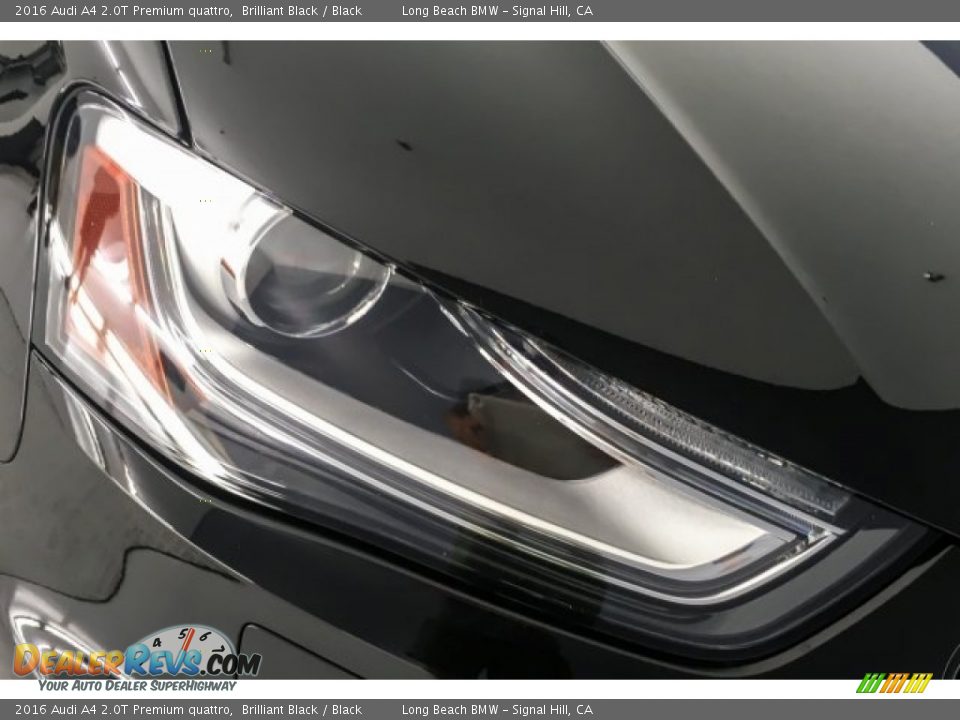 2016 Audi A4 2.0T Premium quattro Brilliant Black / Black Photo #29