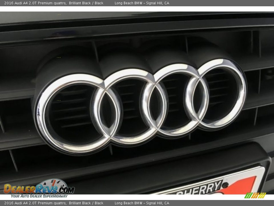 2016 Audi A4 2.0T Premium quattro Brilliant Black / Black Photo #30