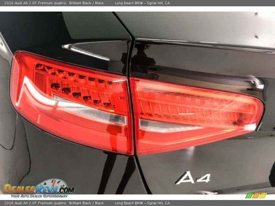 2016 Audi A4 2.0T Premium quattro Brilliant Black / Black Photo #31