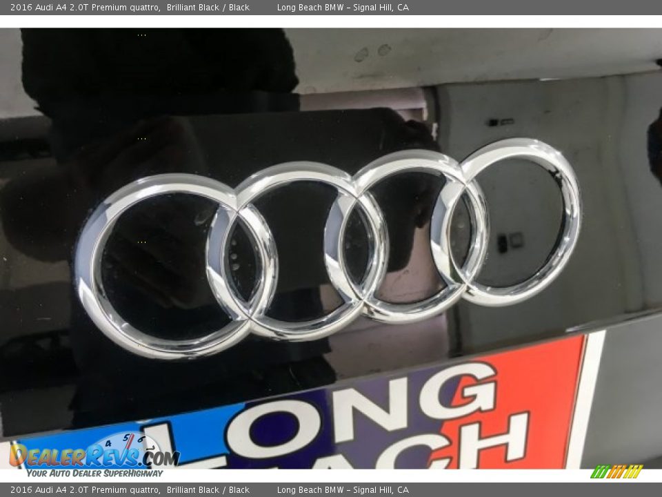 2016 Audi A4 2.0T Premium quattro Brilliant Black / Black Photo #32