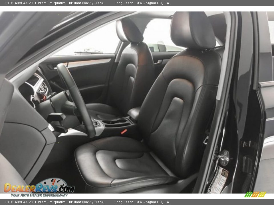 2016 Audi A4 2.0T Premium quattro Brilliant Black / Black Photo #33