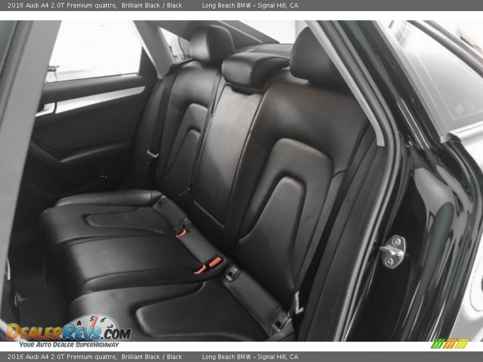 2016 Audi A4 2.0T Premium quattro Brilliant Black / Black Photo #34
