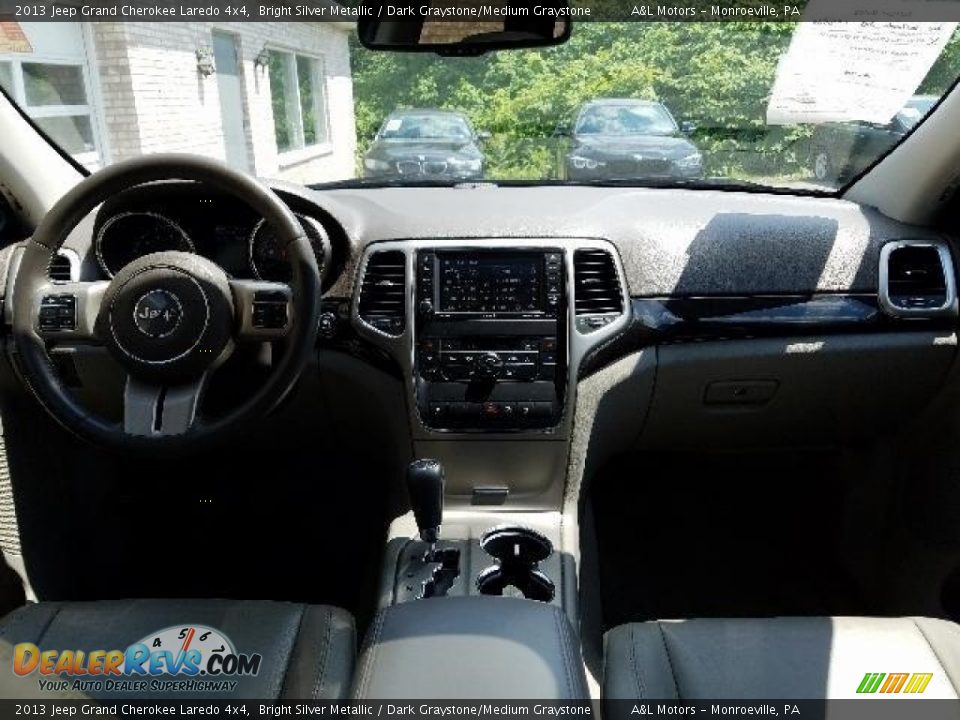 2013 Jeep Grand Cherokee Laredo 4x4 Bright Silver Metallic / Dark Graystone/Medium Graystone Photo #4