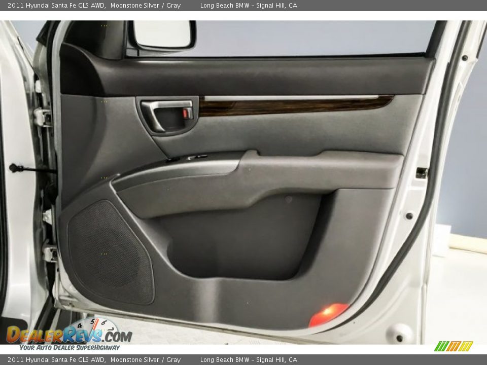 2011 Hyundai Santa Fe GLS AWD Moonstone Silver / Gray Photo #25