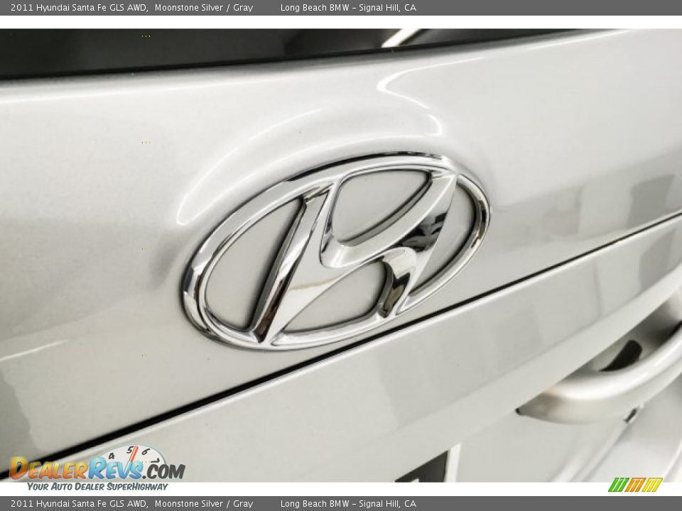 2011 Hyundai Santa Fe GLS AWD Moonstone Silver / Gray Photo #30