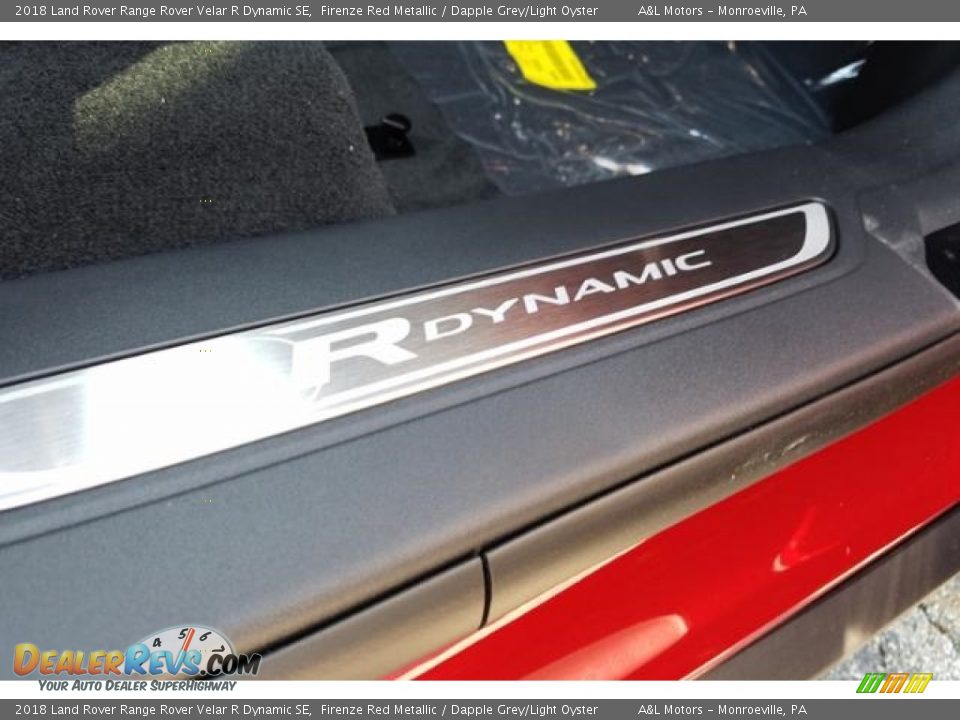 2018 Land Rover Range Rover Velar R Dynamic SE Firenze Red Metallic / Dapple Grey/Light Oyster Photo #17