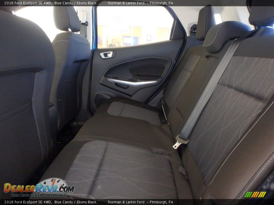 2018 Ford EcoSport SE 4WD Blue Candy / Ebony Black Photo #7