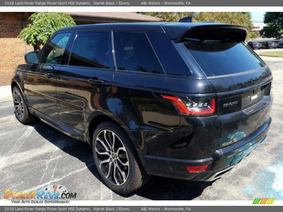 2018 Land Rover Range Rover Sport HSE Dynamic Narvik Black / Ebony Photo #2