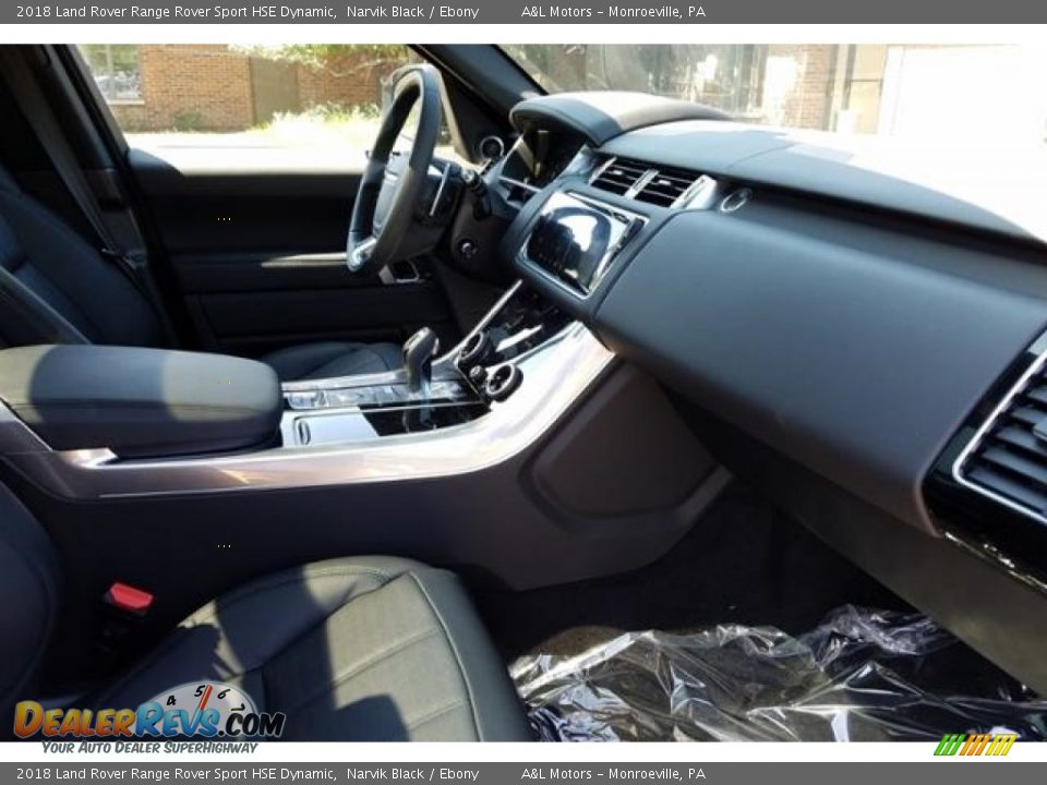 2018 Land Rover Range Rover Sport HSE Dynamic Narvik Black / Ebony Photo #3