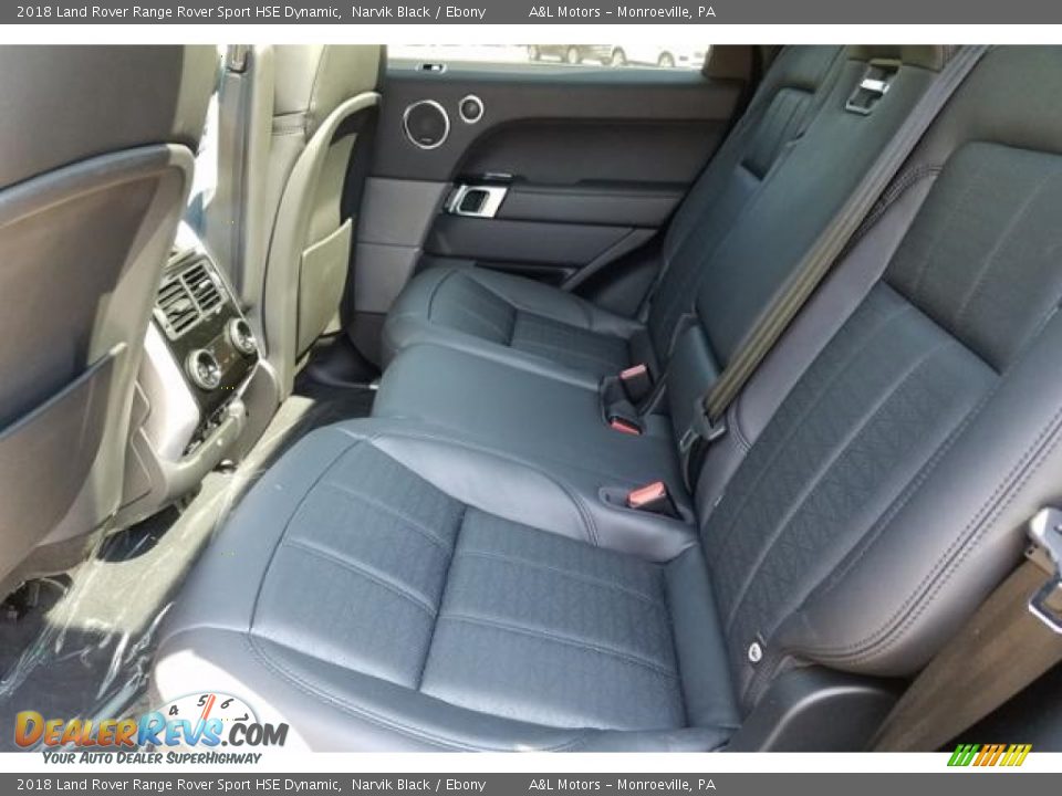 2018 Land Rover Range Rover Sport HSE Dynamic Narvik Black / Ebony Photo #5