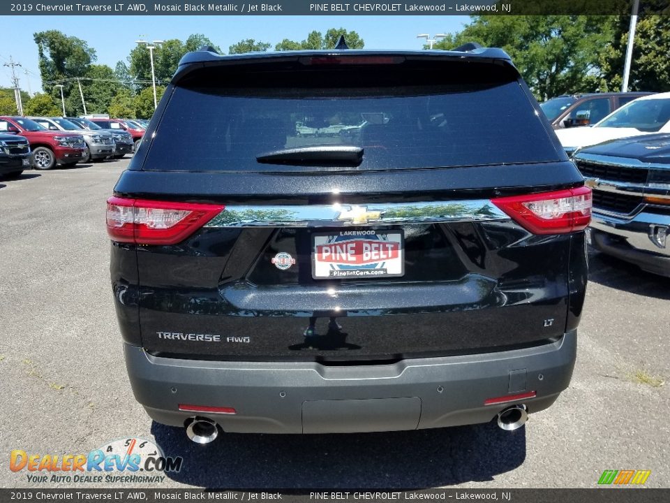2019 Chevrolet Traverse LT AWD Mosaic Black Metallic / Jet Black Photo #5