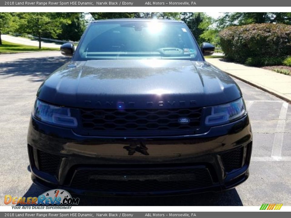 2018 Land Rover Range Rover Sport HSE Dynamic Narvik Black / Ebony Photo #8