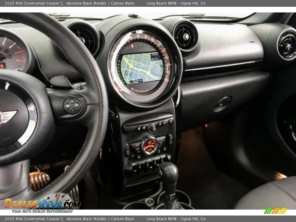 2015 Mini Countryman Cooper S Absolute Black Metallic / Carbon Black Photo #5