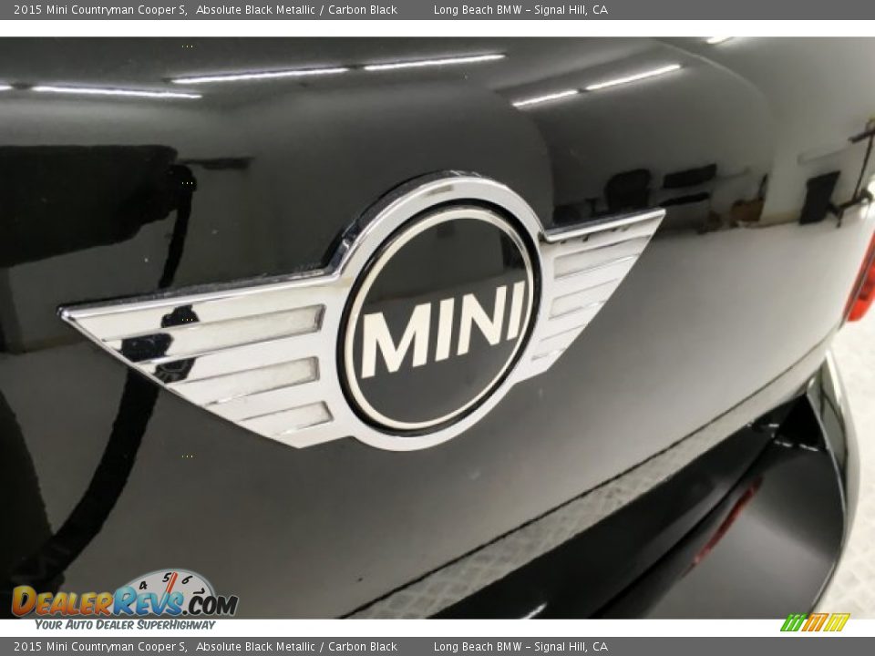 2015 Mini Countryman Cooper S Absolute Black Metallic / Carbon Black Photo #7