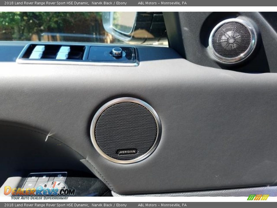 2018 Land Rover Range Rover Sport HSE Dynamic Narvik Black / Ebony Photo #16