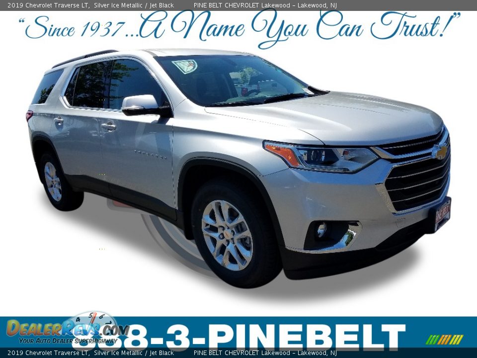 2019 Chevrolet Traverse LT Silver Ice Metallic / Jet Black Photo #1