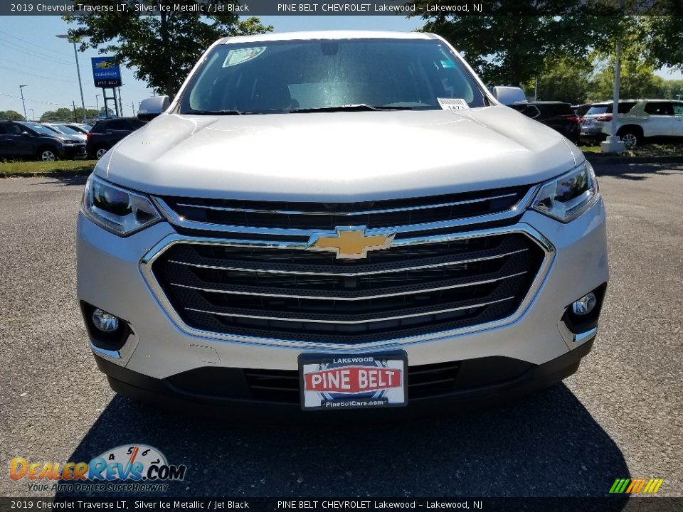 2019 Chevrolet Traverse LT Silver Ice Metallic / Jet Black Photo #2