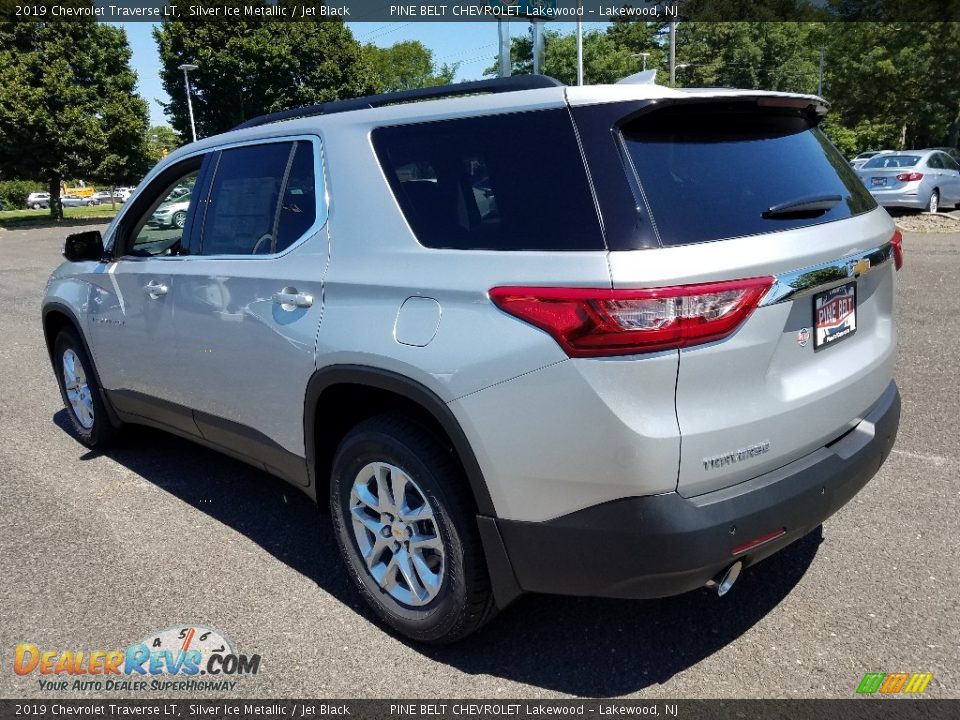 2019 Chevrolet Traverse LT Silver Ice Metallic / Jet Black Photo #4