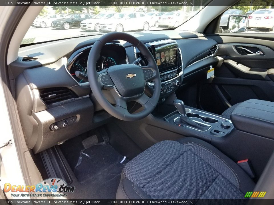 2019 Chevrolet Traverse LT Silver Ice Metallic / Jet Black Photo #8