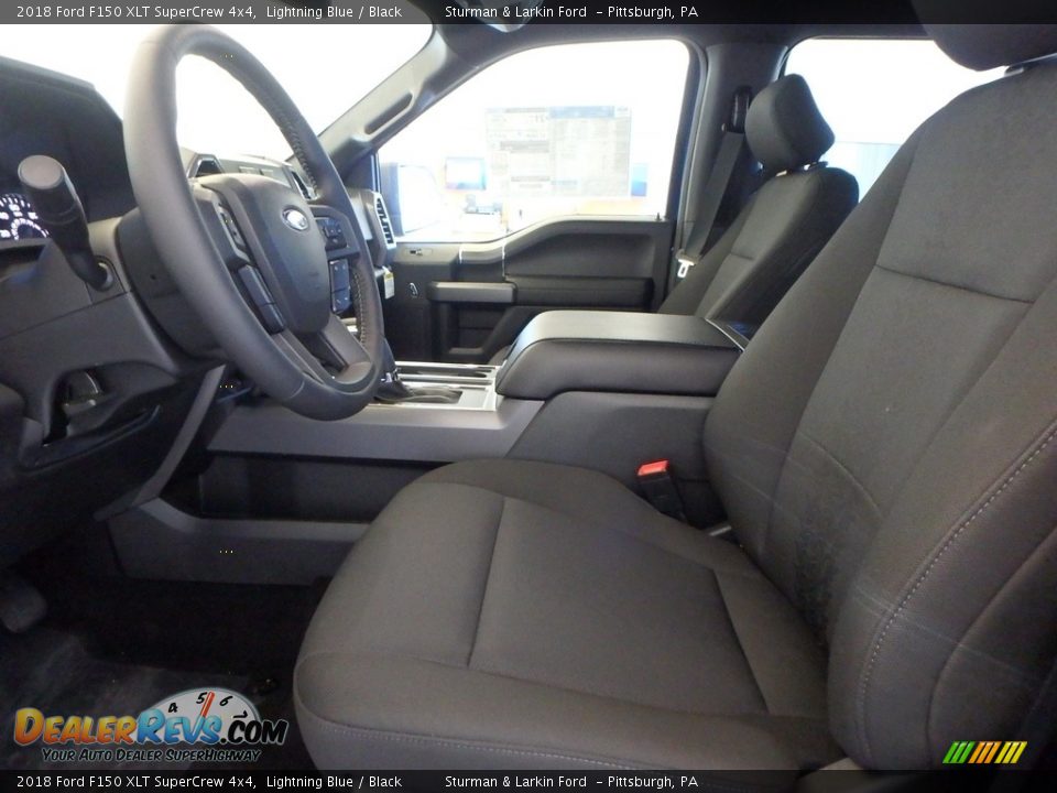 2018 Ford F150 XLT SuperCrew 4x4 Lightning Blue / Black Photo #6
