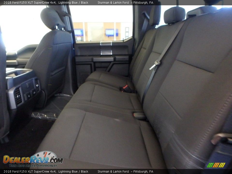 2018 Ford F150 XLT SuperCrew 4x4 Lightning Blue / Black Photo #7