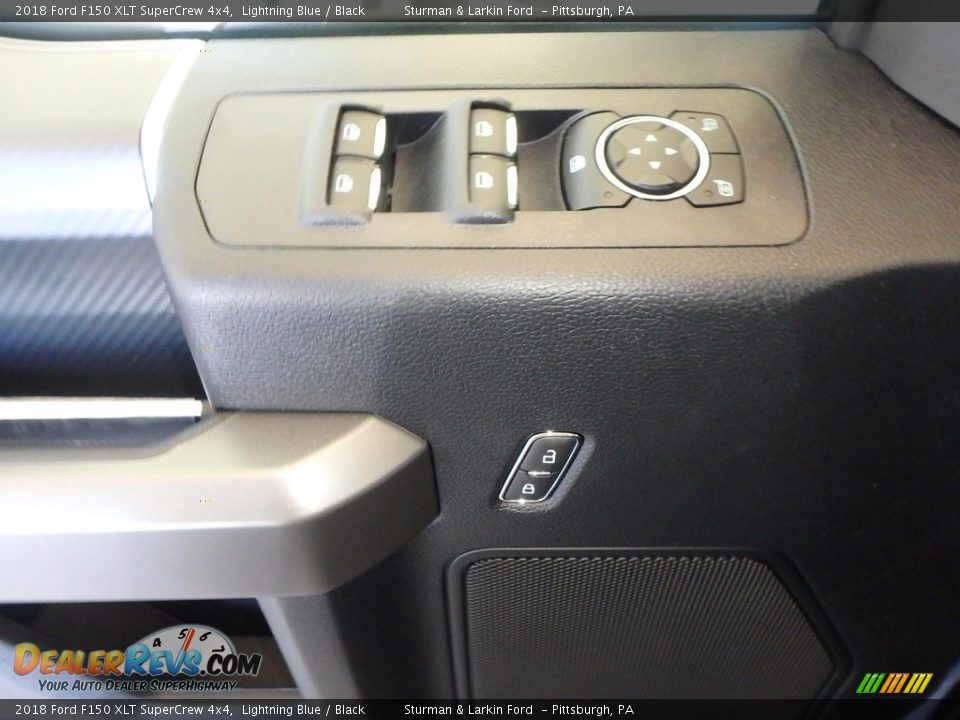 2018 Ford F150 XLT SuperCrew 4x4 Lightning Blue / Black Photo #9