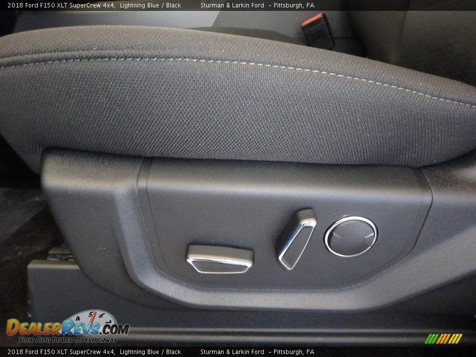 2018 Ford F150 XLT SuperCrew 4x4 Lightning Blue / Black Photo #11