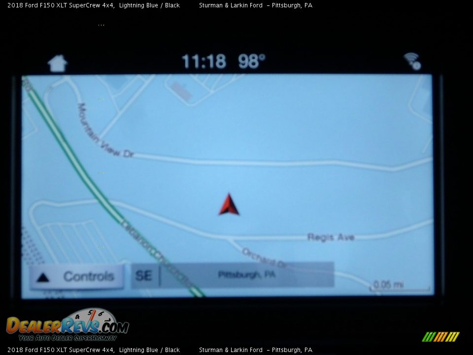 2018 Ford F150 XLT SuperCrew 4x4 Lightning Blue / Black Photo #12