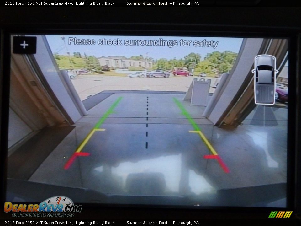 2018 Ford F150 XLT SuperCrew 4x4 Lightning Blue / Black Photo #14