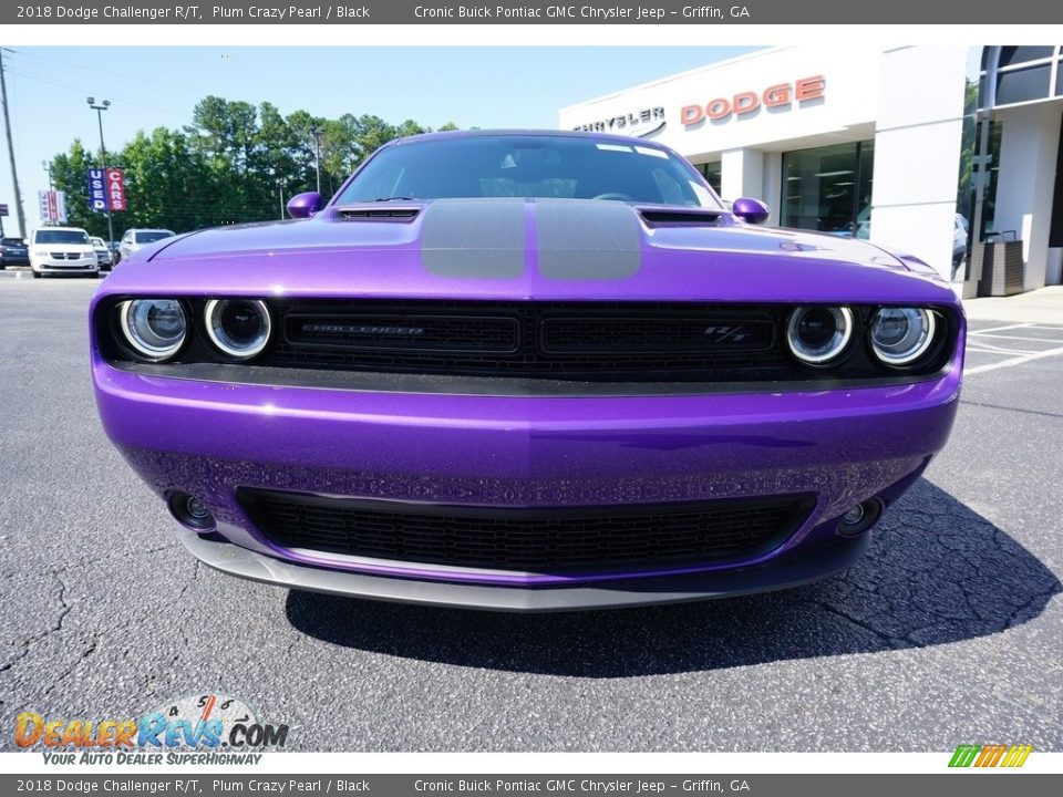 2018 Dodge Challenger R/T Plum Crazy Pearl / Black Photo #2