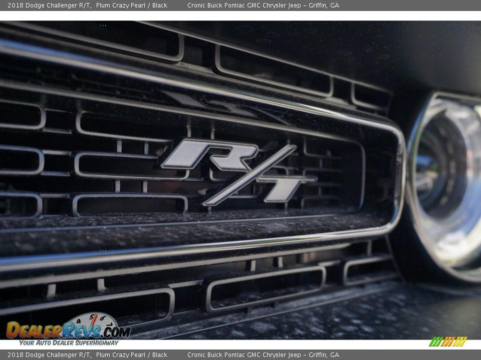 2018 Dodge Challenger R/T Plum Crazy Pearl / Black Photo #10