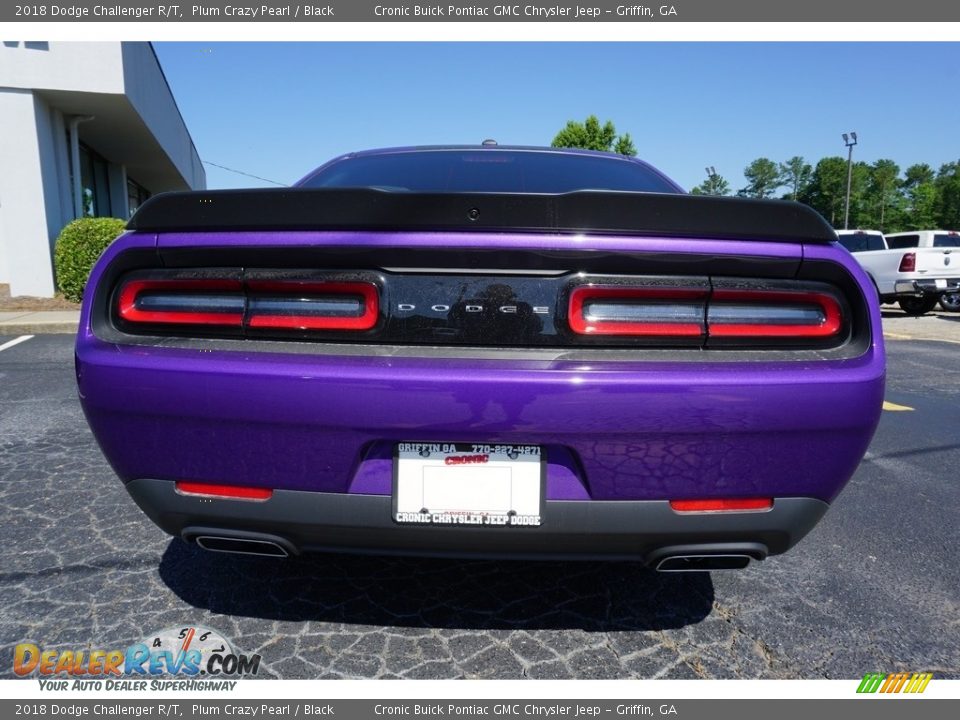 2018 Dodge Challenger R/T Plum Crazy Pearl / Black Photo #13