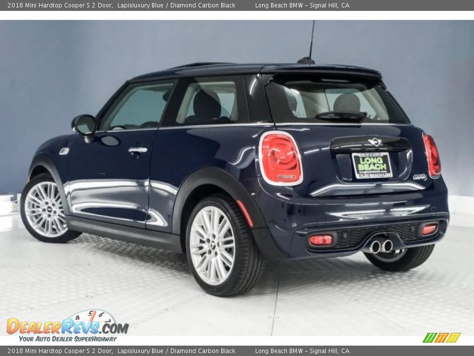 2018 Mini Hardtop Cooper S 2 Door Lapisluxury Blue / Diamond Carbon Black Photo #10