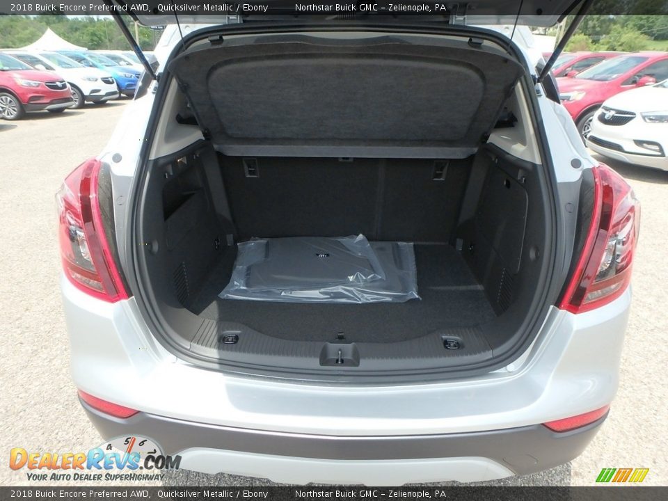 2018 Buick Encore Preferred AWD Quicksilver Metallic / Ebony Photo #7
