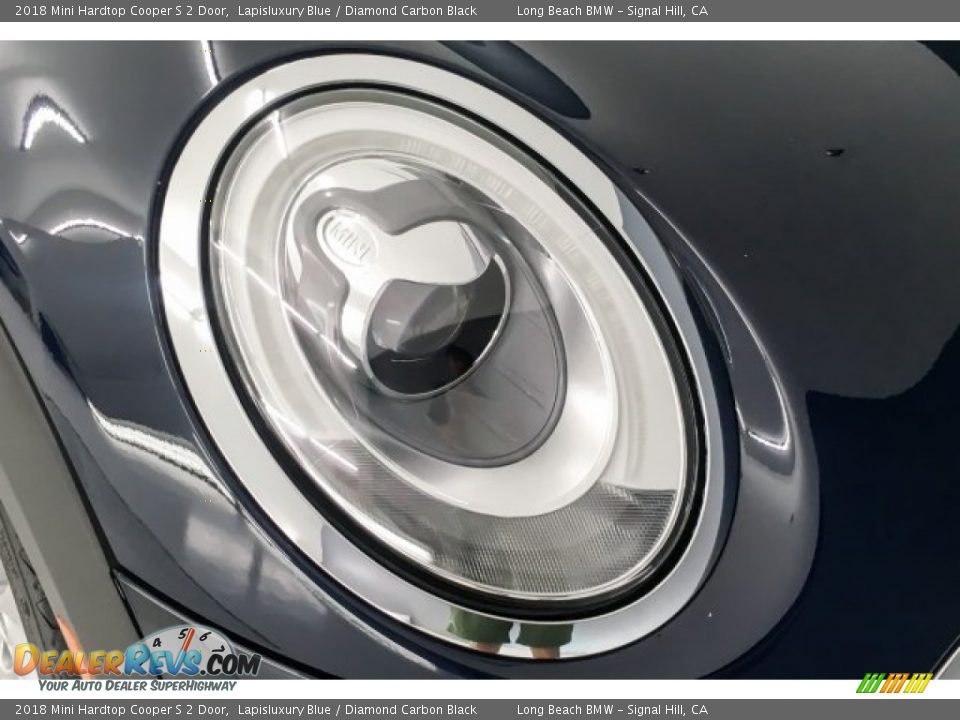 2018 Mini Hardtop Cooper S 2 Door Lapisluxury Blue / Diamond Carbon Black Photo #29