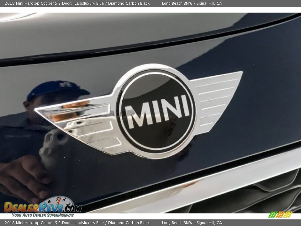2018 Mini Hardtop Cooper S 2 Door Lapisluxury Blue / Diamond Carbon Black Photo #30