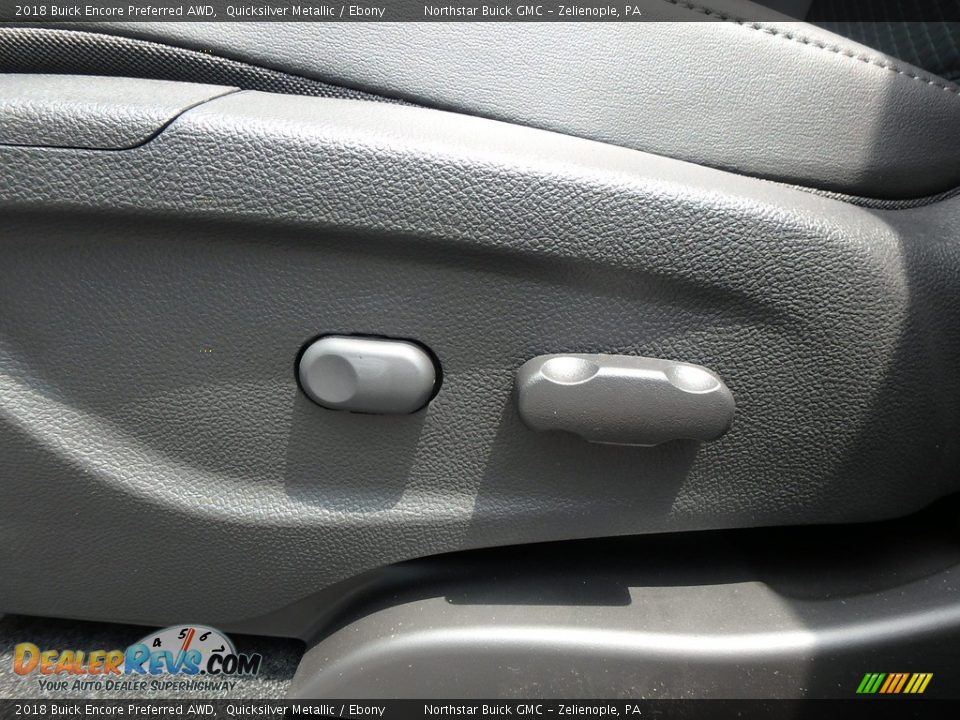2018 Buick Encore Preferred AWD Quicksilver Metallic / Ebony Photo #15