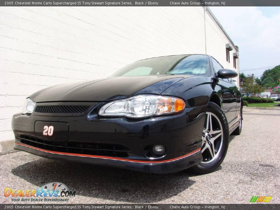 2005 Chevrolet Monte Carlo Supercharged SS Tony Stewart Signature Series Black / Ebony Photo #1