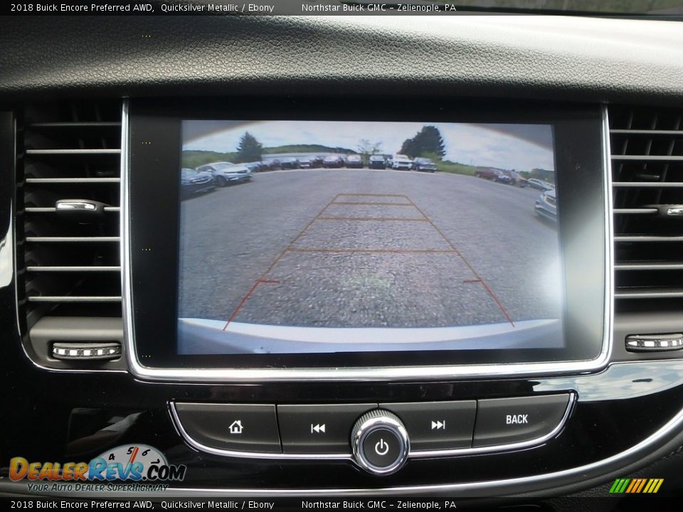 2018 Buick Encore Preferred AWD Quicksilver Metallic / Ebony Photo #20