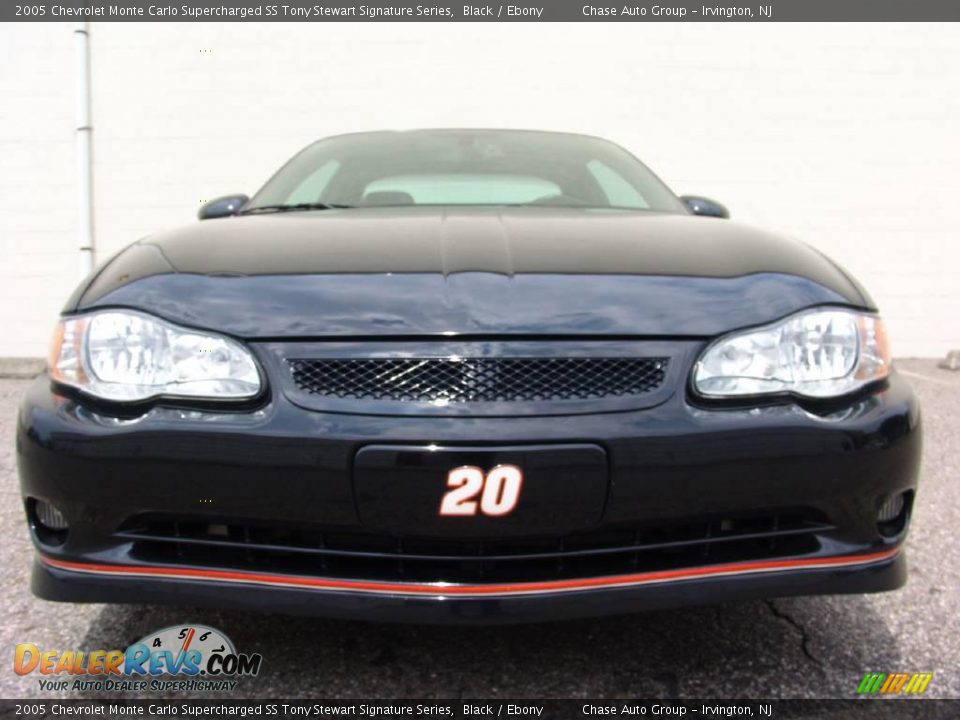 2005 Chevrolet Monte Carlo Supercharged SS Tony Stewart Signature Series Black / Ebony Photo #4