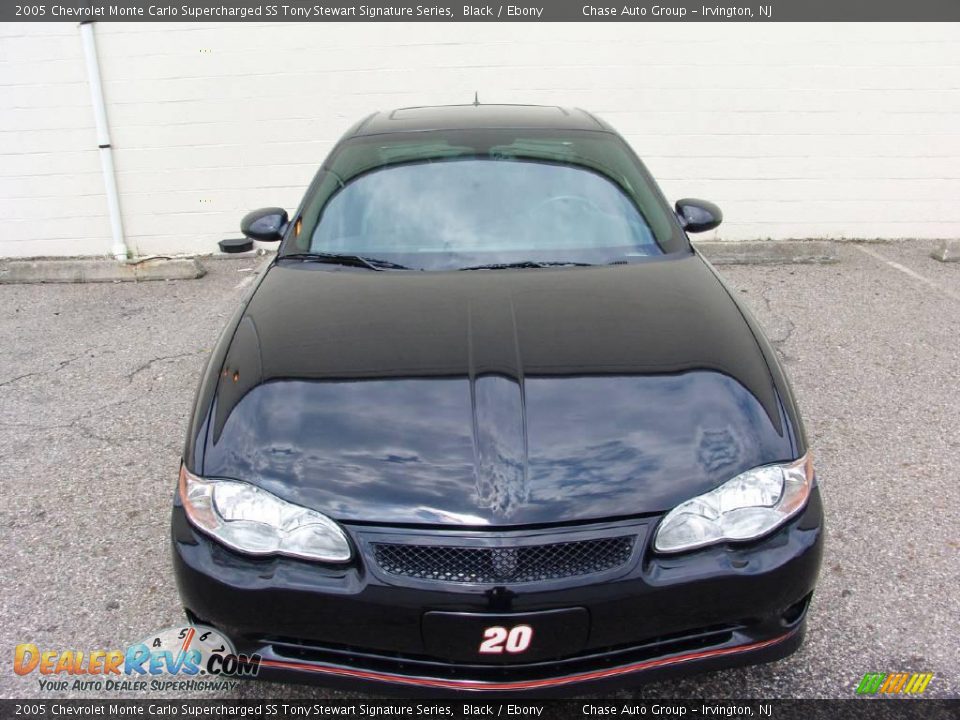 2005 Chevrolet Monte Carlo Supercharged SS Tony Stewart Signature Series Black / Ebony Photo #5